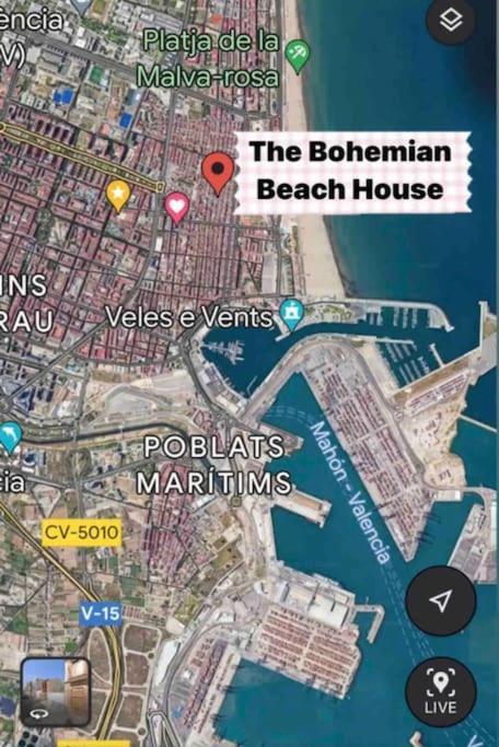 The Bohemian Beach House Villa Valencia Exterior photo